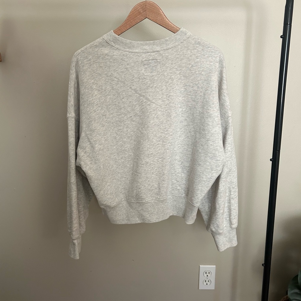 Abercrombie & Fitch Light Gray Soft Crewneck - Picture 2 of 3